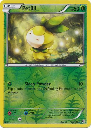 Boundaries Crossed 016/149 Petilil (Reverse Holo)