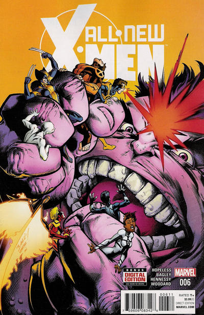All New X-men #006 Marvel Comics (2016)
