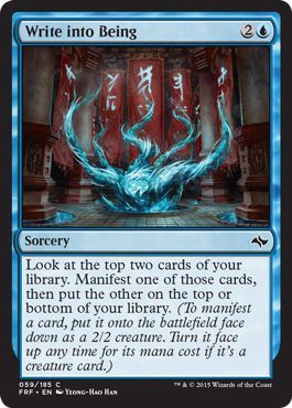 Fate Reforged 059/185 Write into Being