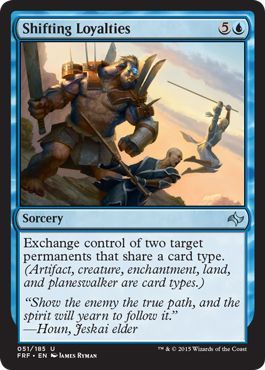 Fate Reforged 051/185 Shifting Loyalties