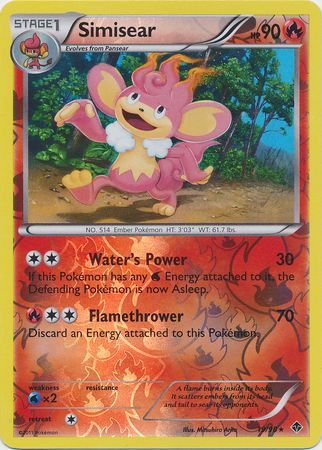 Emerging Powers 19/98 Simisear (Reverse Holo)
