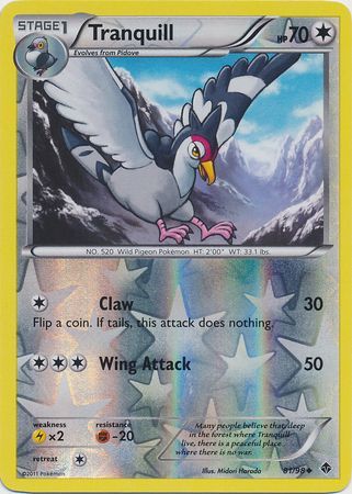 Emerging Powers 81/98 Tranquill (Reverse Holo)