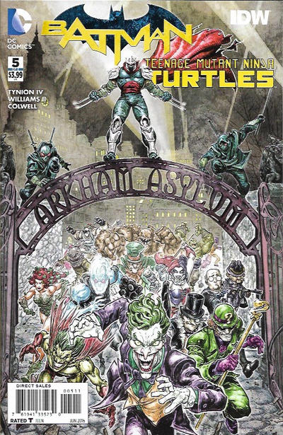 Batman Teenage Mutant Ninja Turtles #5 DC Comics (2016)