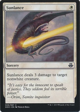 Duel Decks: Elspeth VS. Kiora 026/067 Sunlance