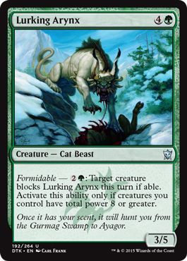 Dragons of Tarkir 192/264 Lurking Arynx