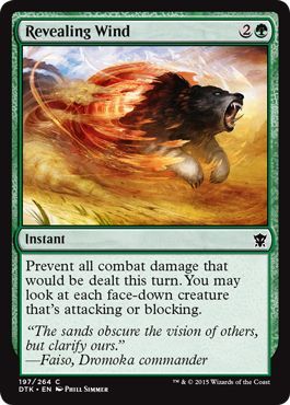 Dragons of Tarkir 197/264 Revealing Wind