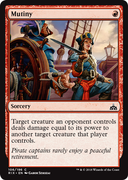 Rivals of Ixalan 106/196 Mutiny