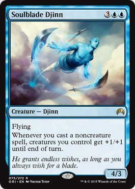 Magic Origins 075/272 Soulblade Djinn