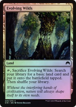 Magic Origins 246/272 Evolving Wilds (Foil)