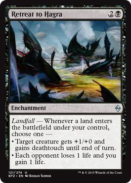 Battle for Zendikar 121/274 Retreat to Hagra