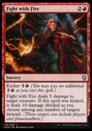 Dominaria 119/269 Fight with Fire