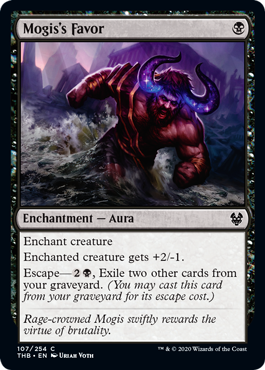 Theros Beyond Death 107/254 Mogis's Favor