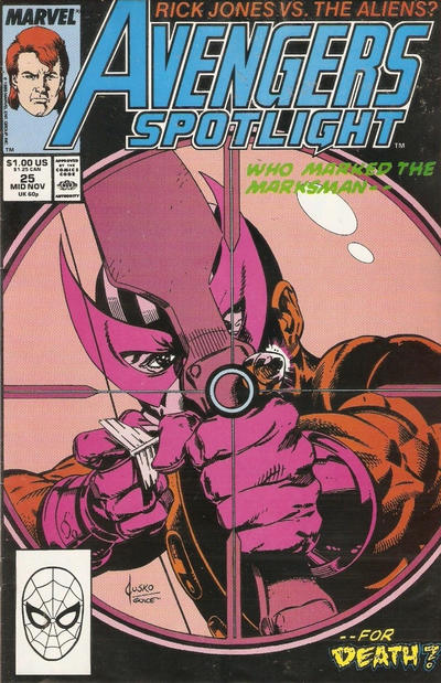 Avengers Spotlight #25 Marvel Comics (1989)