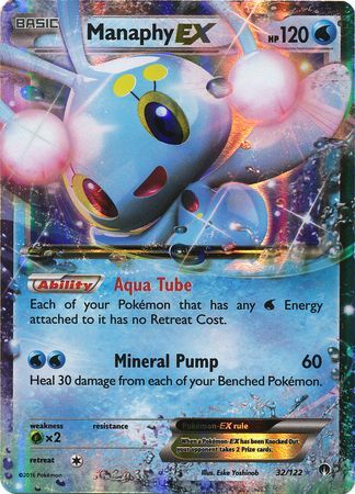 BREAKpoint 032/122 Manaphy EX (Half Art)
