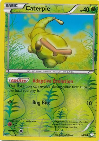 Generations 03/83 Caterpie (Reverse Holo)