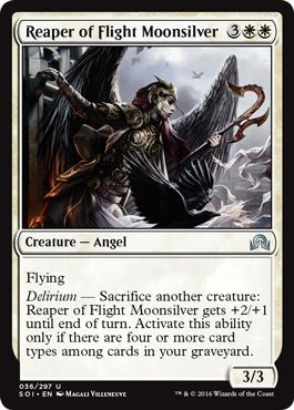 Shadows Over Innistrad 036/297 Reaper of Flight Moonsilver