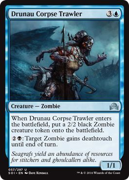 Shadows Over Innistrad 057/297 Drunau Corpse Trawler