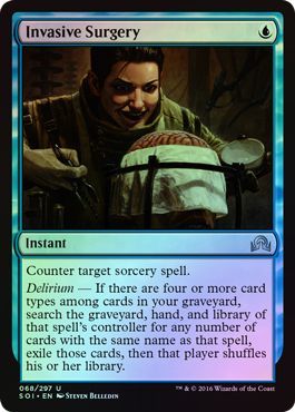 Shadows Over Innistrad 068/297 Invasive Surgery (Foil)