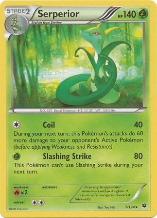 Fates Collide 007/124 Serperior