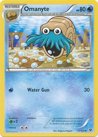 Fates Collide 017/124 Omanyte
