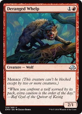 Eldritch Moon 125/205 Deranged Whelp