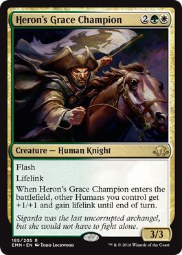 Eldritch Moon 185/205 Heron's Grace Champion