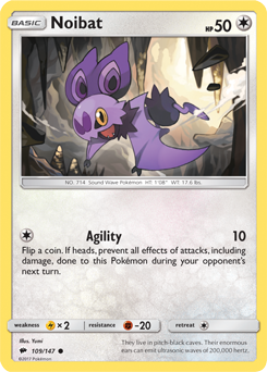 Burning Shadows 109/147 Noibat (Reverse Holo)