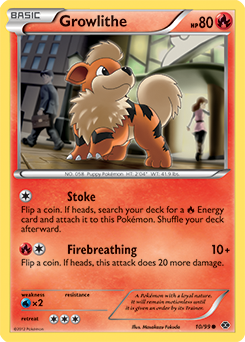 Next Destinies 10/99 Growlithe