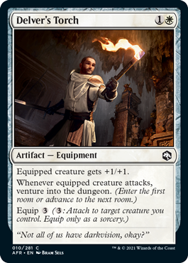 Adventures in the Forgotten Realms 010/281 Delver's Torch (Foil)