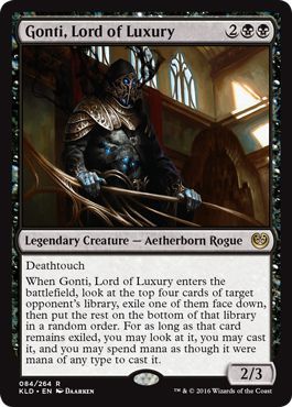 Kaladesh 084/264 Gonti, Lord of Luxury