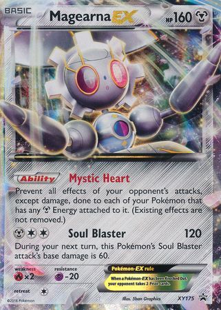 XY Promo XY175 Magearna EX (Half Art)