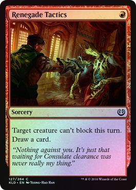 Kaladesh 127/264 Renegade Tactics (Foil)