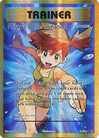 Evolutions 108/108 Misty's Determination (Full Art)