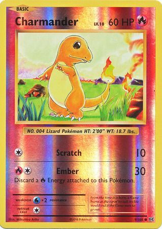Evolutions 009/108 Charmander (Reverse Holo)