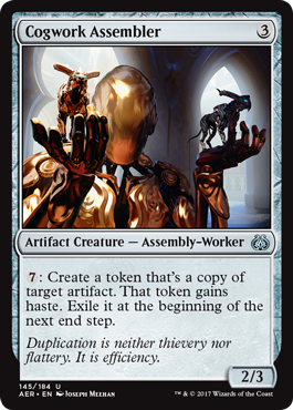 Aether Revolt 145/184 Cogwork Assembler