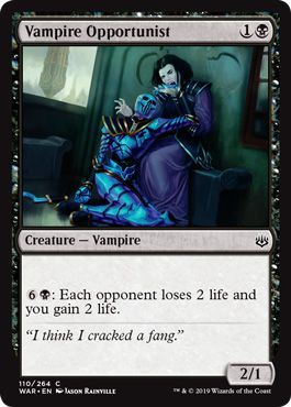 War of the Spark 110/264 Vampire Opportunist