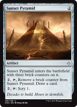 Hour of Devastation 166/199 Sunset Pyramid