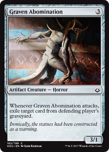 Hour of Devastation 162/199 Graven Abomination