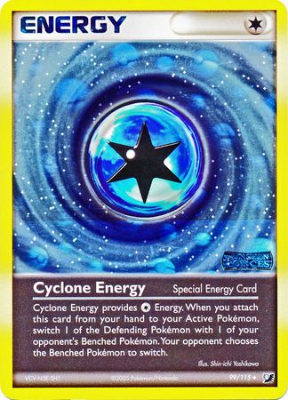 EX Unseen Forces 099/115 Cyclone Energy (Reverse Holo)