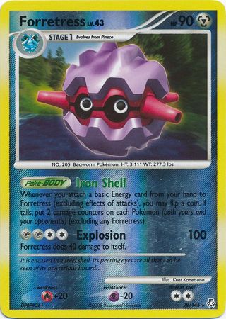 Legends Awakened 028/146 Forretress (Reverse Holo)