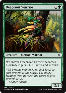Ixalan 186/279 Deeproot Warrior