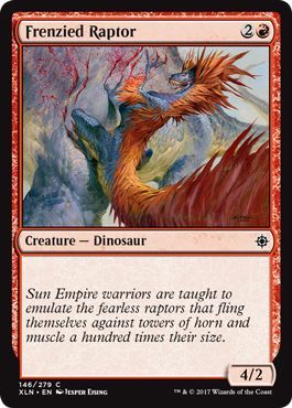 Ixalan 146/279 Frenzied Raptor