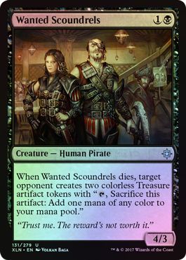 Ixalan 131/279 Wanted Scoundrels (Foil)