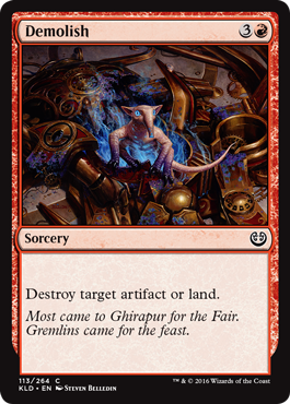 Kaladesh 113/264 Demolish