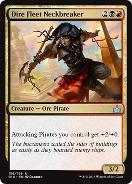 Rivals of Ixalan 156/196 Dire Fleet Neckbreaker