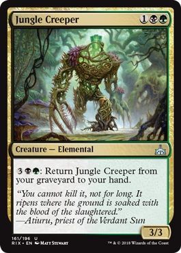 Rivals of Ixalan 161/196 Jungle Creeper