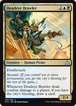 Rivals of Ixalan 155/196 Deadeye Brawler