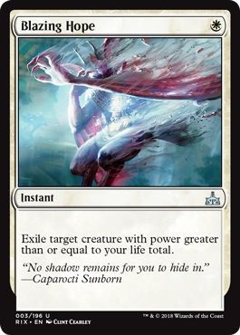 Rivals of Ixalan 003/196 Blazing Hope
