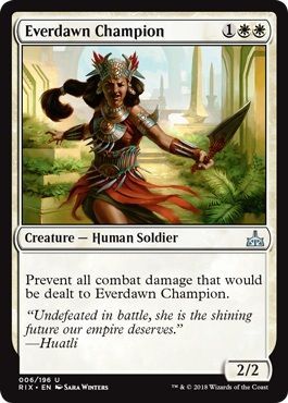 Rivals of Ixalan 006/196 Everdawn Champion