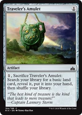 Rivals of Ixalan 184/196 Traveler's Amulet